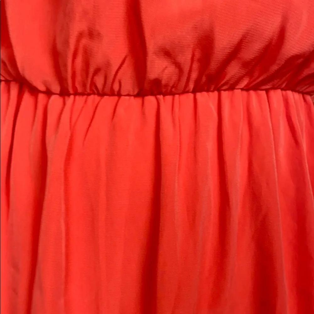 NWT MOSSIMO Orange Sleeveless Summer Dress Sz XSMALL - Picture 3 of 8